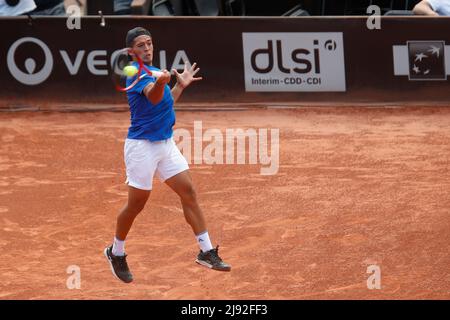 Lyon, France, May 19, 2022, Sebastien BAEZ (ARG) during the Open Parc Auvergne-Rhone-Alpes Lyon 2022, ATP 250 Tennis tournament on May 19, 2022 at Parc de la Tete d'Or in Lyon, France - Photo Romain Biard / Isports / DPPI Stock Photo