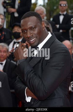 May 18, 2022, CANNES, France: CANNES, FRANCE - MAY 18: Omar Sy attend the screening of ''Top Gun: Maverick'' during the 75th annual Cannes film festival at Palais des Festivals on May 18, 2022 in Cannes, France. (Credit Image: © Frederick Injimbert/ZUMA Press Wire) Stock Photo