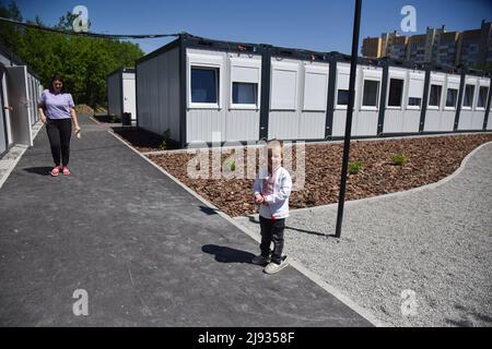 The Territory Of The Modular Town In Lviv. The City Build A "modular ...