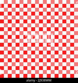 Gingham threaded textile garment abstract background textured canvas pattern seamless template vector illustration Stock Vector