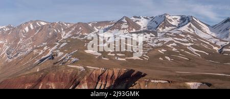 Ighil M'Goun, 4,071 meters, Atlas mountain range, morocco, africa Stock Photo