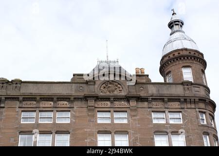 The former Sailors Home in Dundee, Unicorn House Stock Photo