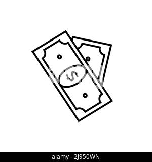 Loan pixel perfect white linear icon for dark theme Stock Vector Image ...