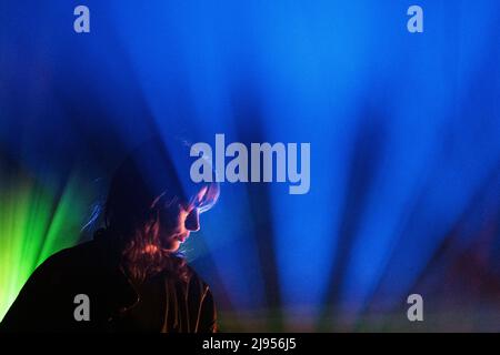 Copenhagen, Denmark. 19th, May  2022. The Danish electronic music producer, DJ and composer Courtesy performs a live concert at Hotel Cecil in Copenhagen. (Photo credit: Gonzales Photo - Flemming Bo Jensen). Stock Photo