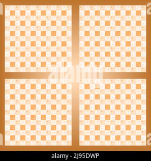 Abstract background interior decoration texture wallpaper backdrop pattern seamless vintage vector illustration Stock Vector
