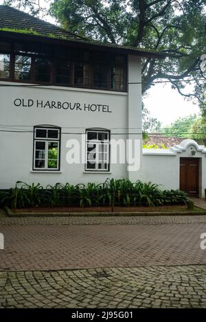 Old Harbour hotel at Fort Kochi Stock Photo
