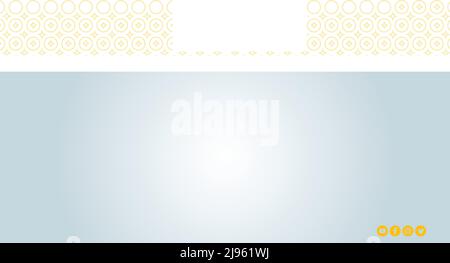 Web banner and social media facebook cover template design Stock Vector
