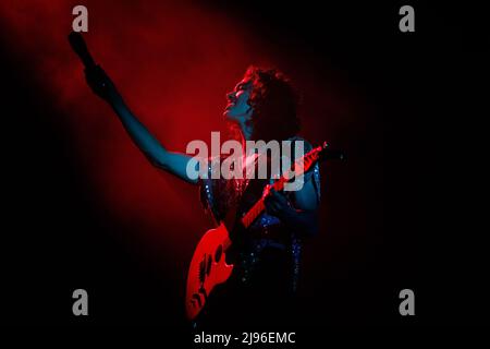 Barcelona, Spain. 20th May, 2022. Conan Gray performs on stage at Sant Jordi Club in Barcelona, Spain. Credit: Christian Bertrand/Alamy Live News Stock Photo