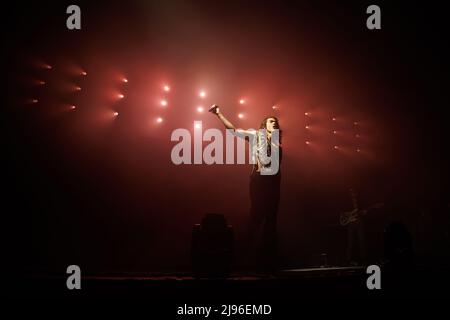 Barcelona, Spain. 20th May, 2022. Conan Gray performs on stage at Sant Jordi Club in Barcelona, Spain. Credit: Christian Bertrand/Alamy Live News Stock Photo