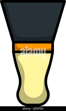 Putty Knife Icon. Editable Bold Outline With Color Fill Design. Vector Illustration. Stock Vector