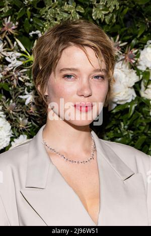 Lea Seydoux attends the Vanity Fair Oscar Party at Wallis Annenberg Center  for the Performing Arts in Beverly Hills, Los Angeles, USA, on 09 February  2020.