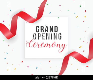 Opening ceremony logo  Grand opening, Opening ceremony, Opening