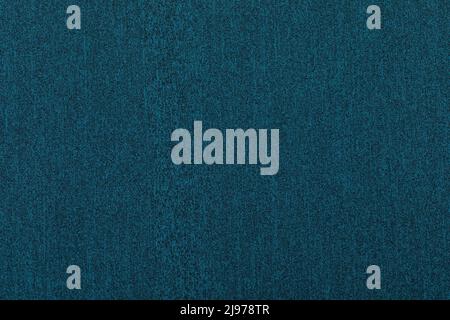 Dark blue-green melange knitted fabric textured background Stock Photo
