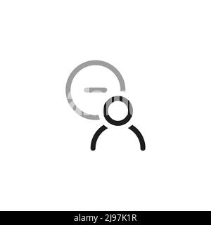 Simple Video Conference Interface Related Vector Line Icons. Contains such Icons as Share Screen, Mute Button, Switch to Presenter View. Stock Vector