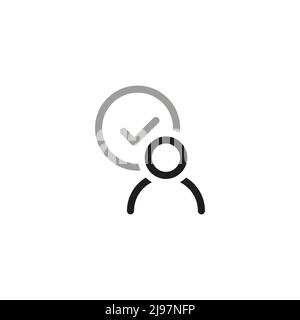 Simple Video Conference Interface Related Vector Line Icons. Contains such Icons as Share Screen, Mute Button, Switch to Presenter View. Stock Vector