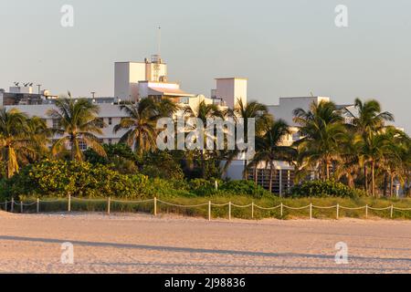 Luxurious mansion in Miami Beach Stock Photo