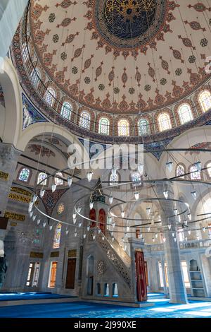 Azapkapi Sokollu Mehmet Pasa Mosque in Istanbul. Istanbul Turkey - 1.14.2022 Stock Photo