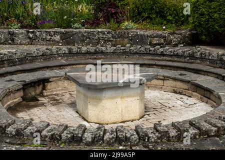 Quin a picturesque town in the Shannon region with the ruins of a historic monastery, Quin, Ireland, May,21,2022 Stock Photo