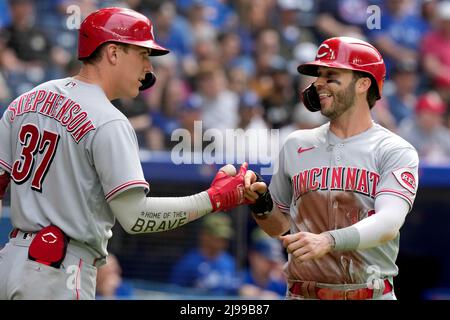 This is a 2022 photo of Tyler Naquin of the Cincinnati Reds baseball team  taken Friday, March 18, 2022, in Goodyear, Ariz. (AP Photo/Charlie Riedel  Stock Photo - Alamy