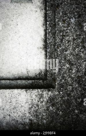 background or texture detail of the marble relief on the monument Stock Photo