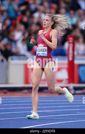 Keely Hodgkinson Of Great Britain Wins The 800m During ATHLOS 2026 At 