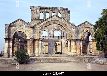 Portal of the Church of Saint Simeon Stock Photo