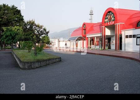 iida, nagano, japan, 2022/11/05 , iida station in nagano, japan. Stock Photo