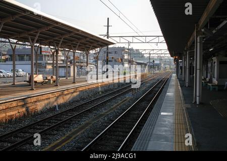 iida, nagano, japan, 2022/11/05 , iida station in nagano, japan. Stock Photo