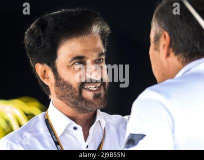 Barcelona, Spain. 22nd May 2022. BARCELONA - Mohammed Ben Sulayem, president of motorsport federation FIA, ahead of the F1 Grand Prix of Spain at Circuit de Barcelona-Catalunya on May 22, 2022 in Barcelona, Spain. REMKO DE WAAL Credit: ANP/Alamy Live News Stock Photo
