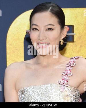 Los Angeles, USA. 21st May, 2022. Arden Cho at the GOLD HOUSE's 1st Annual GOLD GALA held at Vibiana in Los Angeles, CA on Saturday, ?May 21, 2022. (Photo By Sthanlee B. Mirador/Gold House/Sipa USA) Credit: Sipa USA/Alamy Live News Stock Photo