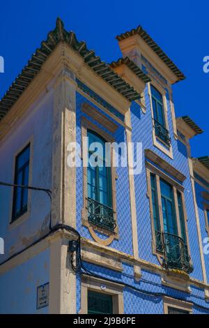 close-up of typical portugal house Stock Photo