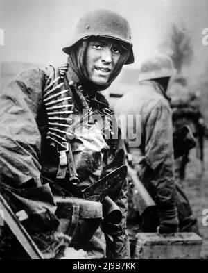 German soldier Ardennes 1944 Stock Photo - Alamy