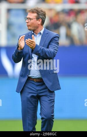 Johannes Spors football general manager of Genoa gets onto the pitch  News Photo - Getty Images