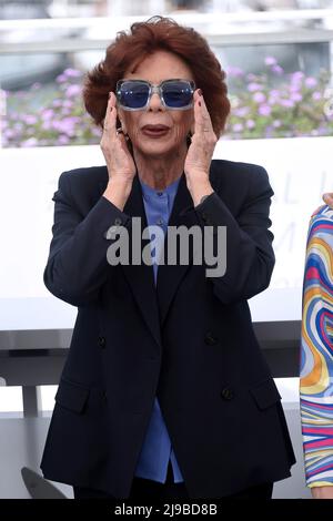Cannes, France. 22nd May, 2022. 75th Cannes film festival 2022, Photocall film “Marcel!”. Pictured: Giovanna Ralli Credit: Independent Photo Agency/Alamy Live News Stock Photo