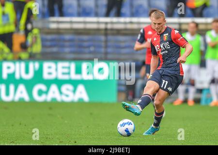 Albert Gudmundsson of Genoa CFC looks on during the Serie A football match  between Genoa CFC and AS Roma Stock Photo - Alamy