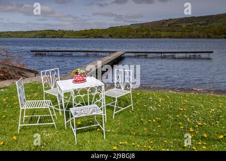 Lough Graney in County Clare, Ireland Stock Photo