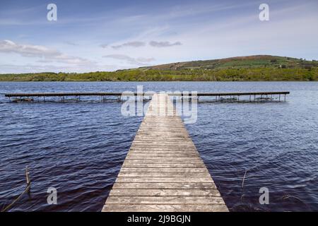 Lough Graney in County Clare, Ireland Stock Photo