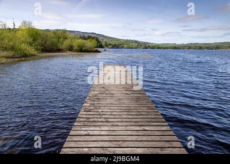 Lough Graney in County Clare, Ireland Stock Photo