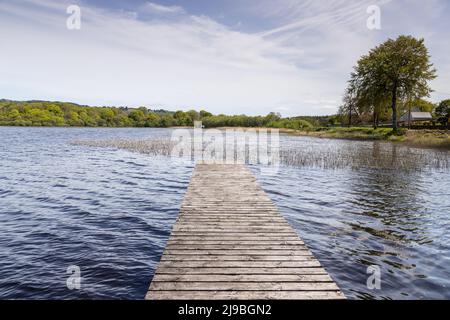 Lough Graney in County Clare, Ireland Stock Photo