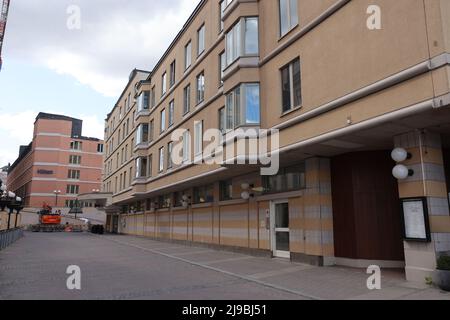 Hilton Slussen hotel in Stockholm, Sweden Stock Photo