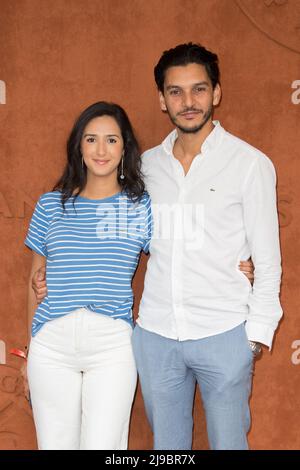 Amir El Kacem with Innes at Village during Roland Garros 2022 on May 22, 2022 in Paris, France. Photo by Nasser Berzane/ABACAPRESS.COM Stock Photo