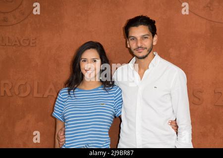 Amir El Kacem with Innes at Village during Roland Garros 2022 on May 22, 2022 in Paris, France. Photo by Nasser Berzane/ABACAPRESS.COM Stock Photo