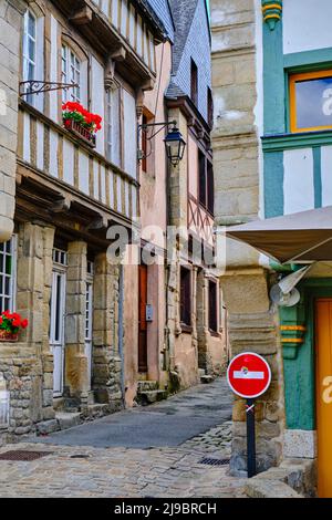 France, Morbihan (56), Gulf of Morbihan, Auray, Saint Goustan port Stock Photo