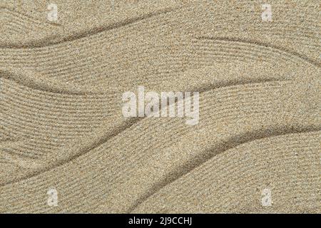 Brown sand texture close up Stock Photo