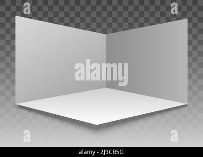 White jail box Stock Vector