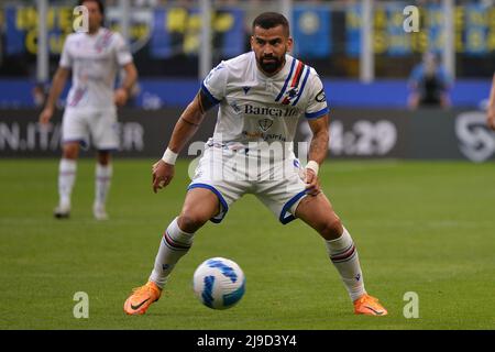 Foto Alberto Gandolfo/LaPresse 22 Maggio 2022 Milano (Italia)  Sport Calcio  Inter vs  Sampdoria - Serie A 2021/2022 - Stadio San Siro  Nella Foto: Tomas Rincon (UC Sampdoria)  Photo Alberto Gandolfo/LaPresse 22 May, 2022 Milan (Italy) Sport Soccer  Inter vs Sampdoria - Serie A 2021/2022  - Stadio San Siro In the pic: Tomas Rincon (UC Sampdoria)(Photo: La Presse / PRESSINPHOTO) Stock Photo