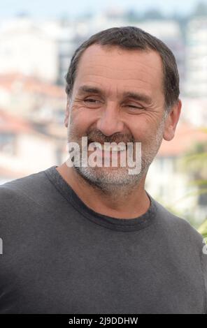 May 21, 2022, CANNES, France: CANNES, FRANCE - MAY 21: Gilles Lellouche attends the photocall for ''Smoking Causes Coughing (Fumer Fait Tousser)'' during the 75th annual Cannes film festival at Palais des Festivals on May 21, 2022 in Cannes, France. (Credit Image: © Frederick Injimbert/ZUMA Press Wire) Stock Photo