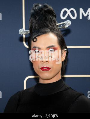 May 21, 2022, Los Angeles, California, USA: Eugene Lee Yang attends Gold House's Inaugural Gold Gala: A New Gold Age. (Credit Image: © Billy Bennight/ZUMA Press Wire) Stock Photo