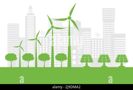 Green ecology city help the world with eco-friendly concept ideas ...