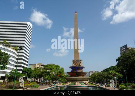 Caracas, Miranda, Venezuela. 22nd May, 2022. View of Plaza Francia de Altamira, Chacao municipality (also known as Plaza Altamira), in the heart of Caracas, capital of Venezuela. (Credit Image: © Jimmy Villalta/ZUMA Press Wire) Stock Photo